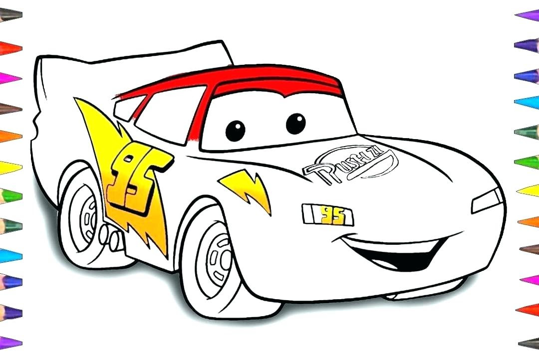 Lightning Mcqueen Colouring Pages To Print At Getdrawings Free