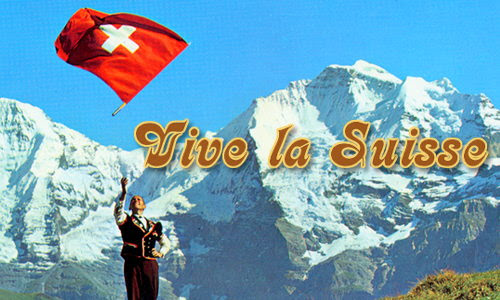 Carte Vive la Suisse - CyberCartes.com