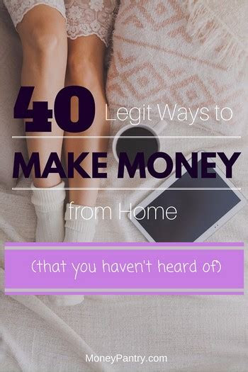 legit ways   money  home