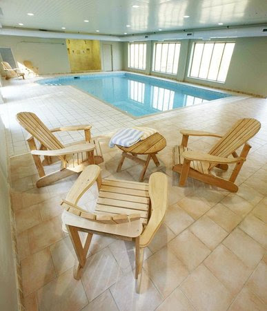 Indoor swimming pool and relaxation area - Picture of Gitcombe ...