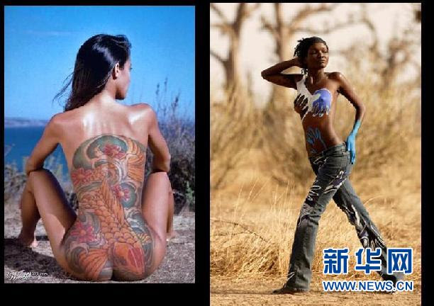 驚きの大胆さ 女性ボディーペインティング 中国網 日本語