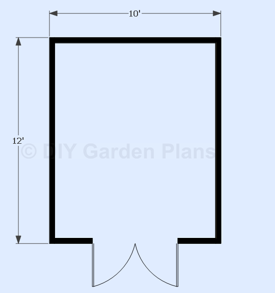 Sheds Ottors: Free 10 x12 shed plans 8 by 16 shed