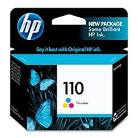 HP 110 CB304AN#140 Tri-Color Ink Cartridge in Retail Packaging
