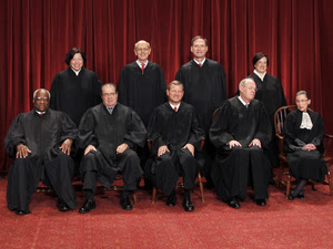 The U.S. Supreme Court group portrait for the current term.