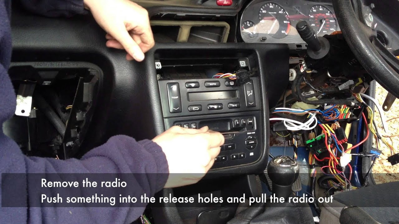 Full Dashboard Removal from a Peugeot 406 - YouTube