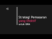 Best Strategi Pemasaran yang Efektif untuk UKM, most update!