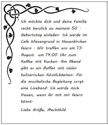 Einladung Geburtstag Reime Kostenlos | geburtstagssprüche für karten