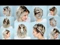 Braiding Hairstyles For Short Hair