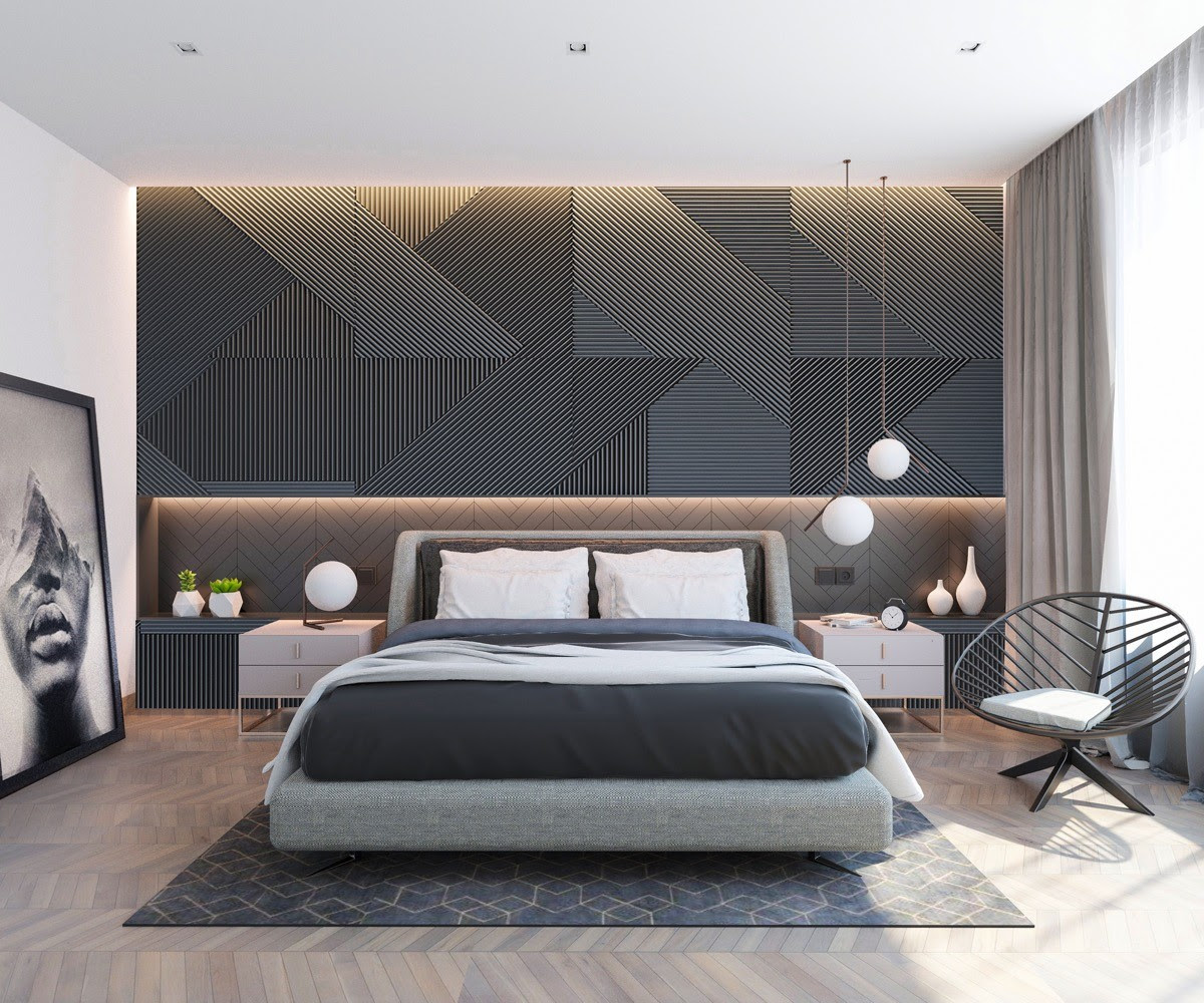 51 Modern Bedrooms With Tips To Help You Design Accessorize Yours We realize there are big differences between.