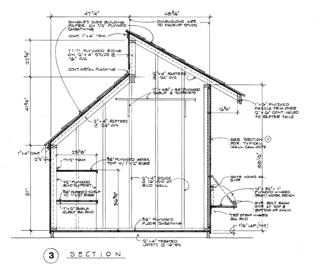 Garden Shed Floor Plans