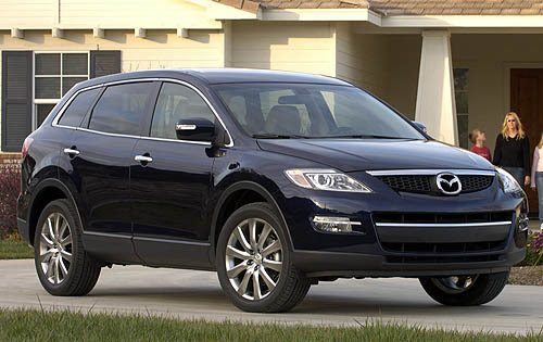 Black Elegant Cars Mazda CX9