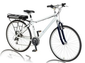 Izip Via Rapido Electric Bike - Diamond Frame/Men's Version (photo via Izip website)