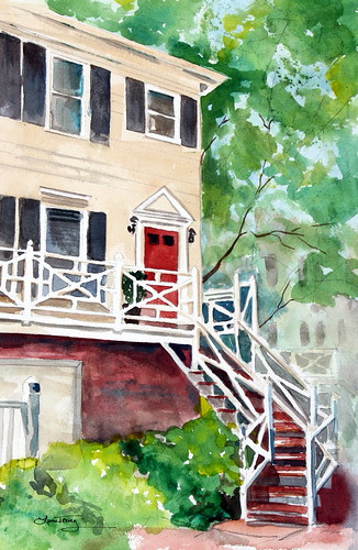 Watercolor Painting of Your Home