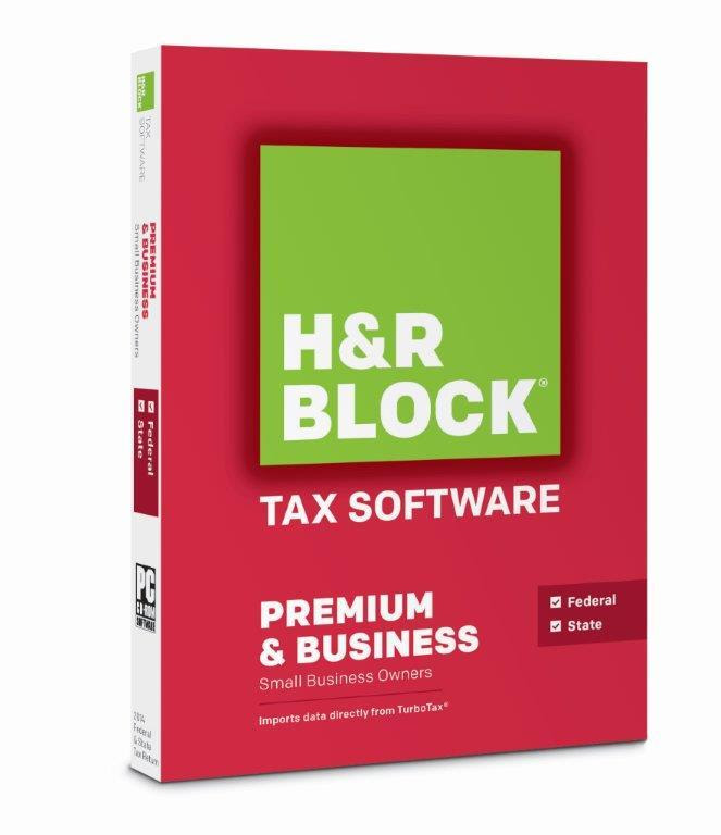 Amazon.com: H&R Block Tax Software Premium & Business 2014 Win ...