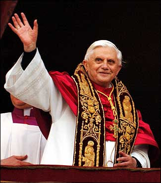 benedict xvi. NEW POPE BENEDICT XVI: VATICAN