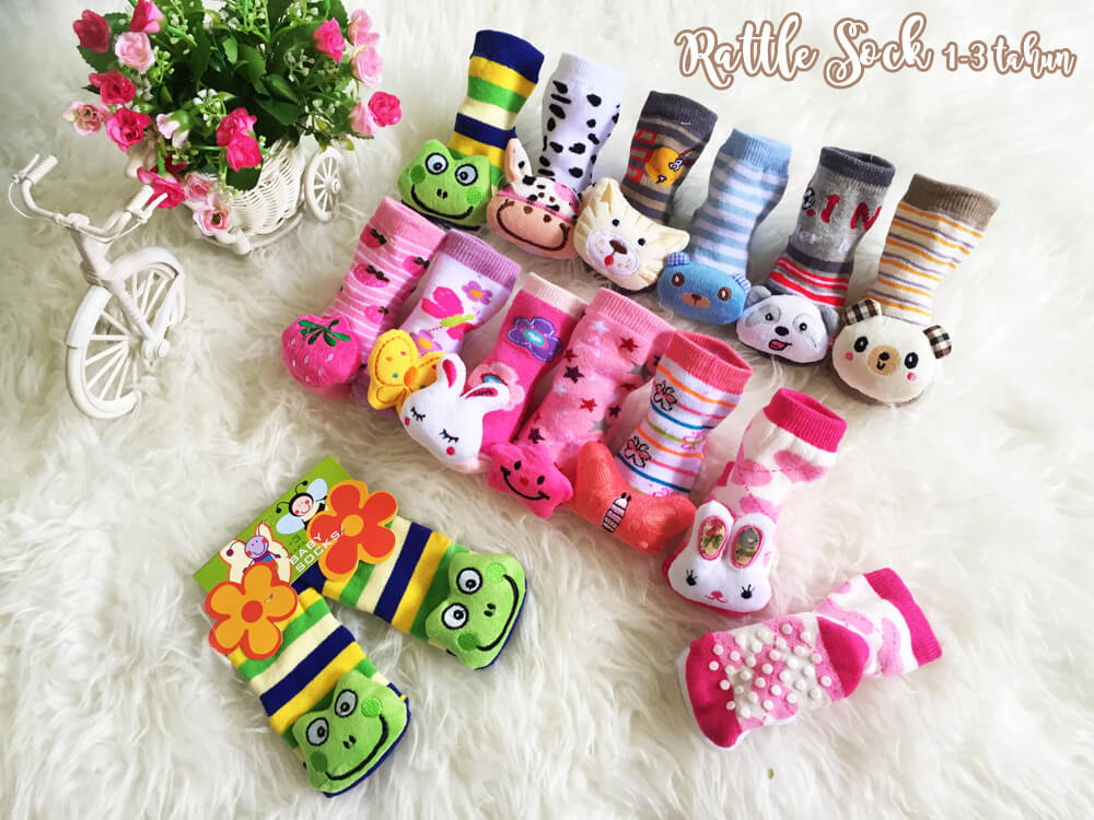 Supplier Kaos Kaki 3D Rattle Bayi Hatibunda Babyshop Supplier Kaos Kaki 3D Rattle Bayi Hatibunda Babyshop