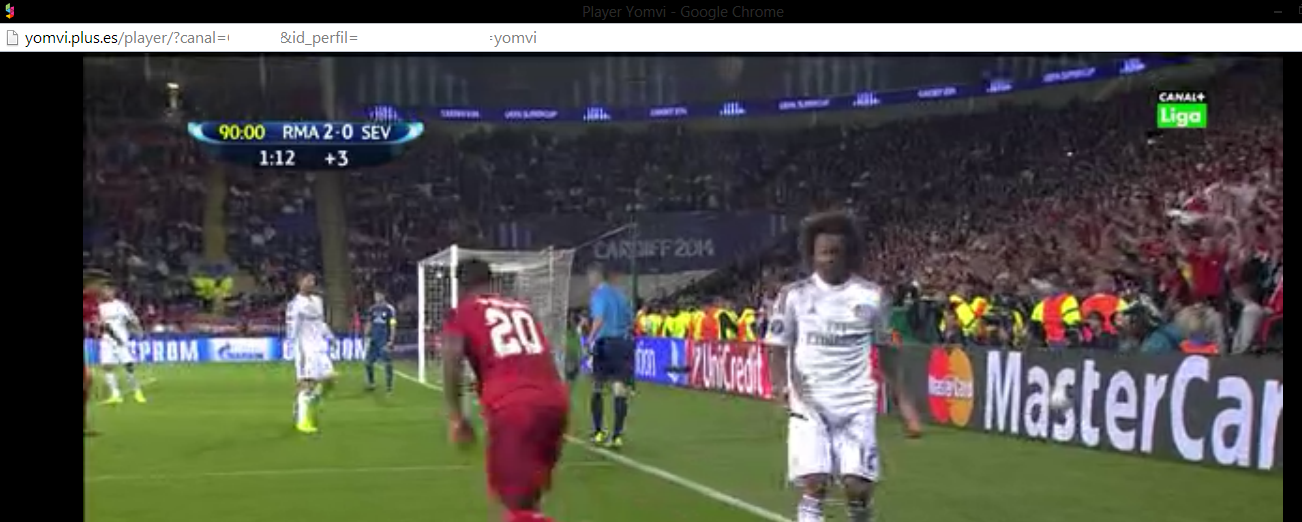 Pasos para ver el ftbol en Yomvi sin tener que estar abonado