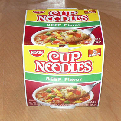 How bad are cup o noodles for my diet - Bike Forums