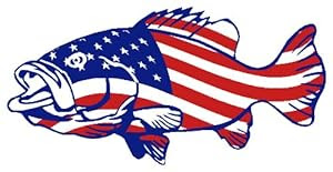 Free Free 134 American Flag Largemouth Bass Bass Fish Svg Free SVG PNG EPS DXF File