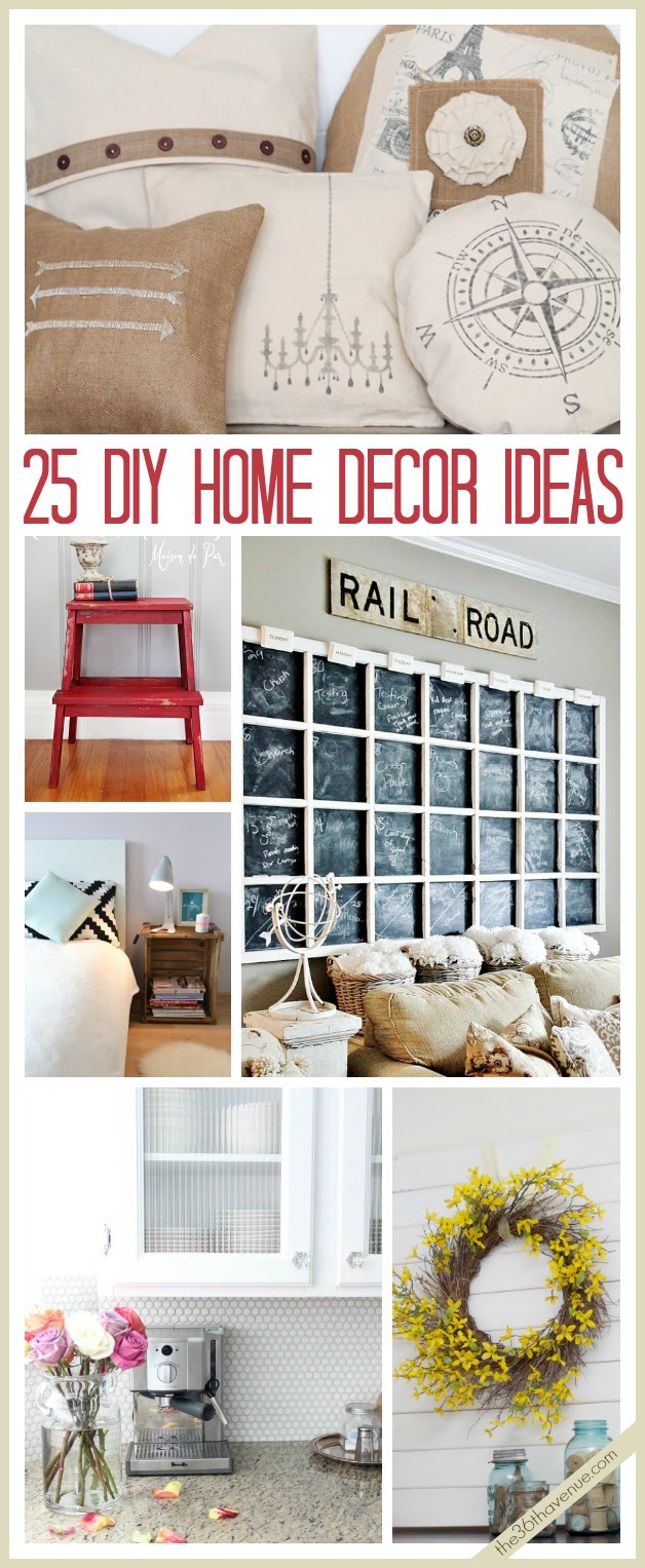 25+ DIY Home Ideas