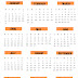 2022 12 Month Calendar Printable