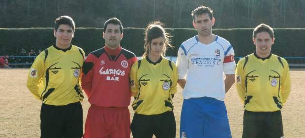Elena Peláez, arbitro palentina