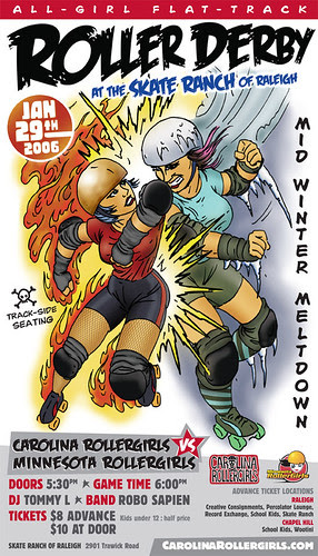 Carolina Rollergirls vs. Minnesota Rollergirls