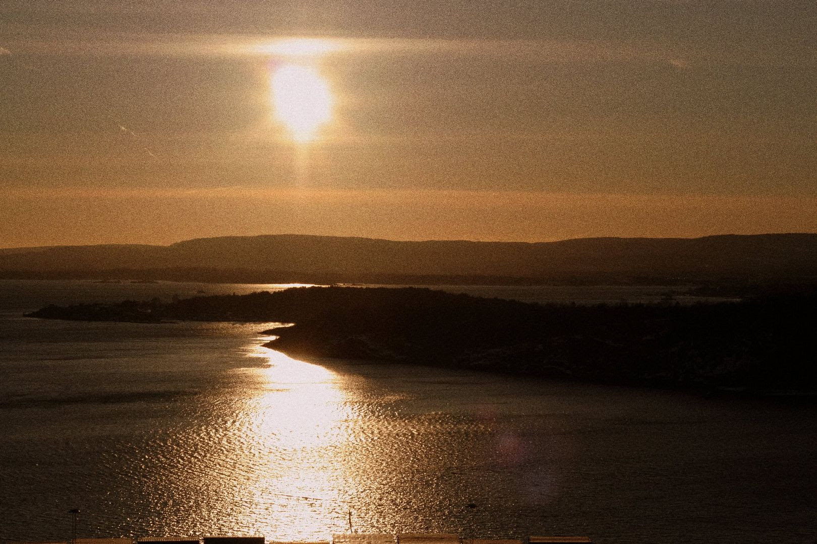 Sunset in Oslo