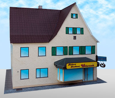 Haus Bastelbogen Zum Ausdrucken