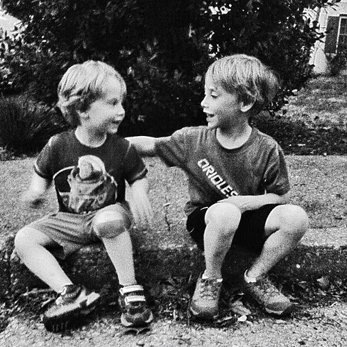 Blurry #brothers...