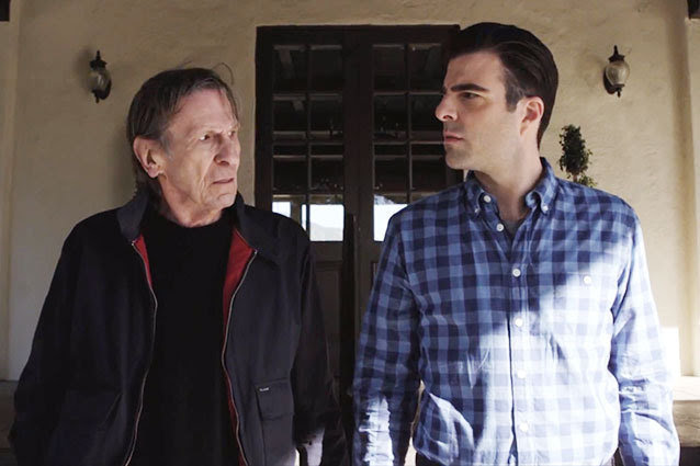 Leonard Nimoy, Zachary Quinto, Audi commercial