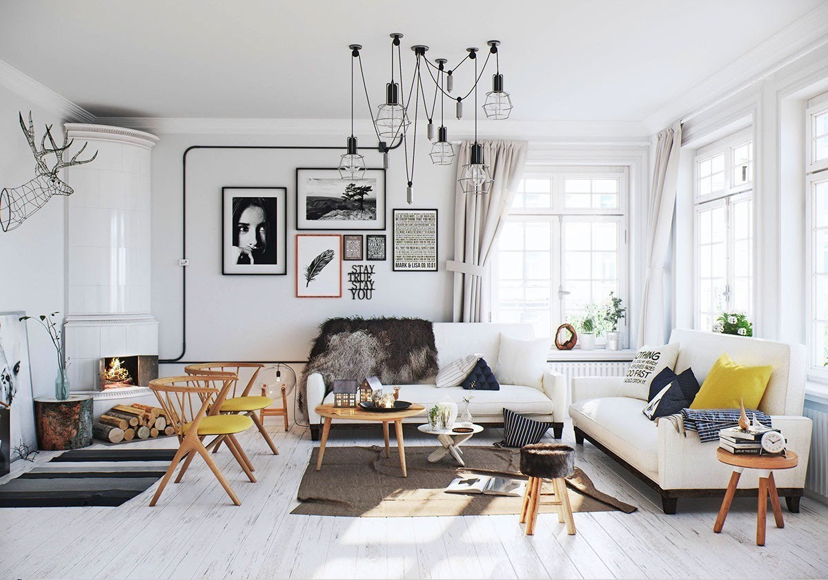 25 Gorgeous Yellow Accent Living Rooms