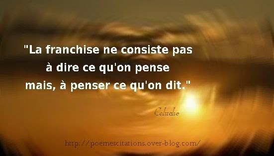 La Franchise Poemes Et Citations