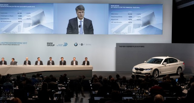 BMW press conference in Munich, Germany - March 21, 2017