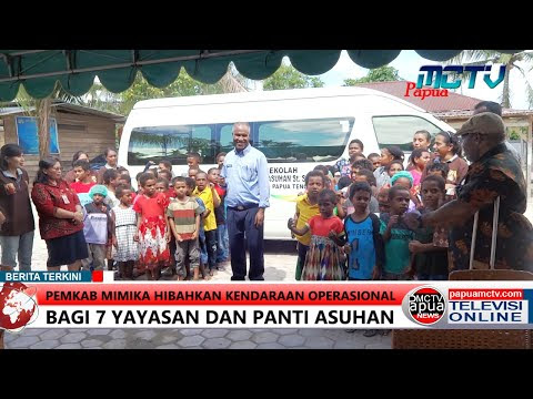 Pemkab Mimika Hibahkan Kendaraan Operasional Bagi 7 Yayasan dan Panti Asuhan