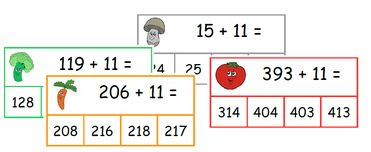Jeux de calcul mental ce2