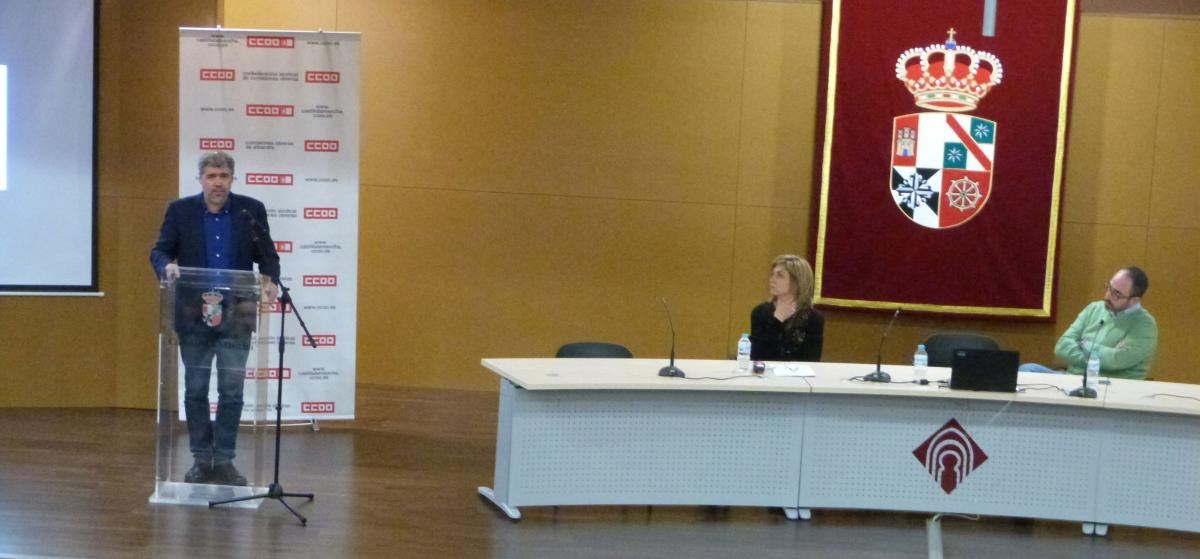 Unai Sordo interviene en la asamblea de Albacete