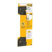 Post-it Wall Easel, 15 x 3-1/4 x 1-1/4-Inches, Smoke Grey, 1-Pack