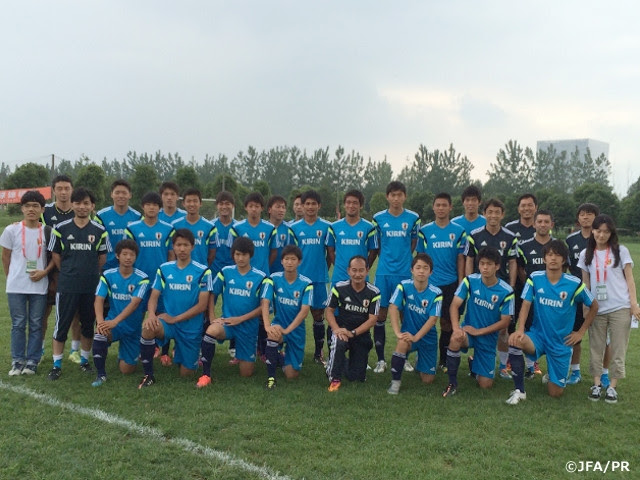 U 18日本代表 Panda Cup 活動レポート 6 22 23 Jfa 公益財団法人日本サッカー協会