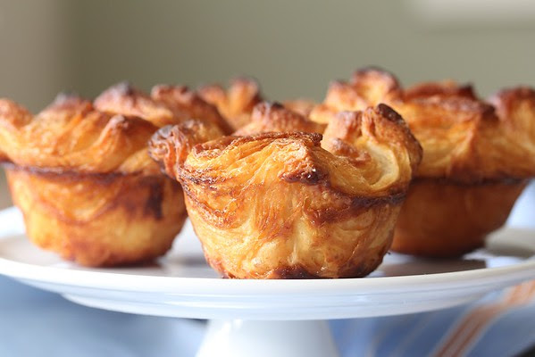Kouign Amann, a traditional and delicious Breton laminated butter cake