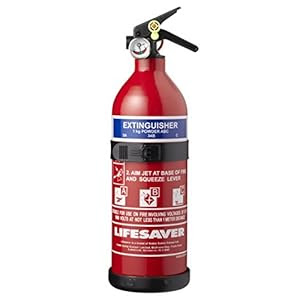 fire by kitchen extinguisher kidde 1.0kg Kidde KSPS1X Extinguisher ABC Fire Purpose Multi