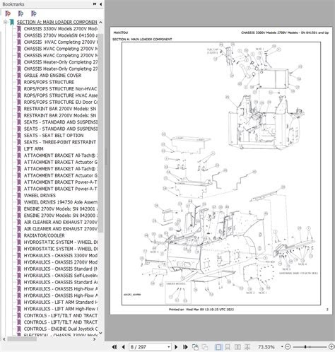 PDF Mustang 2700v Skid Steer Parts Manual