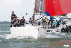 J/109 sailing Hamble Winter series