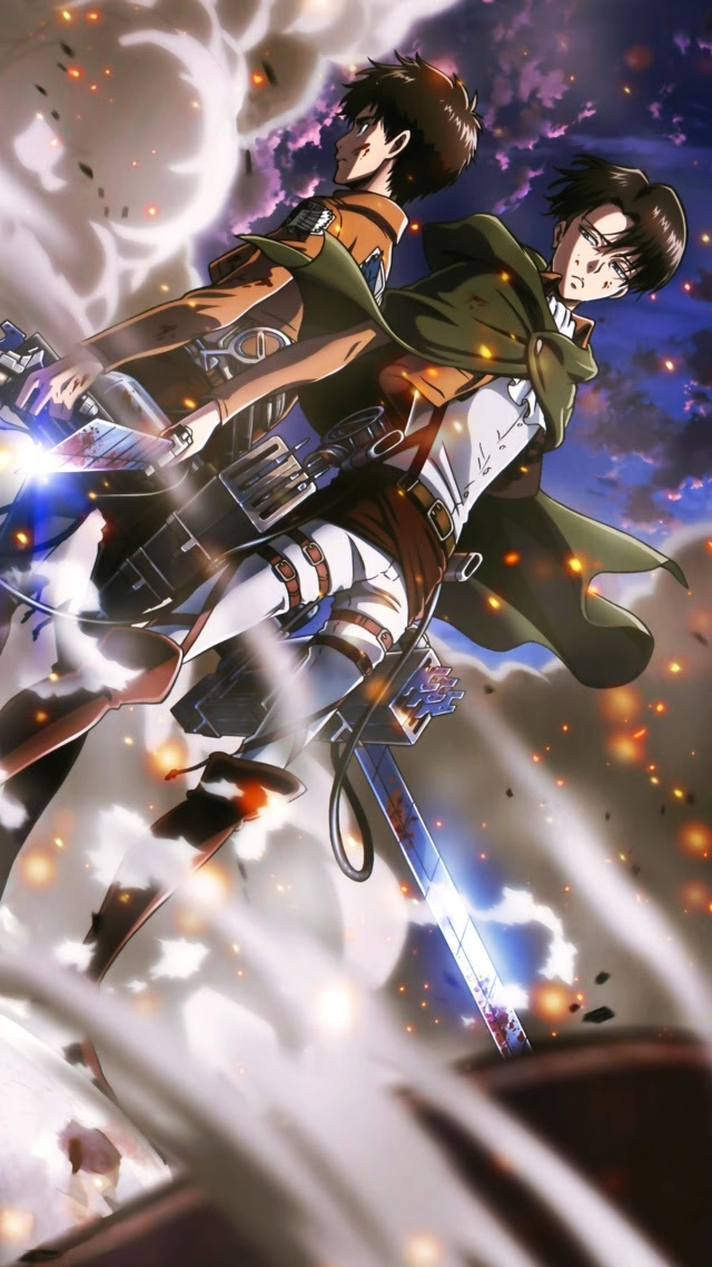 アニメ壁紙 画像 アニかべ 640 1136 進撃の巨人