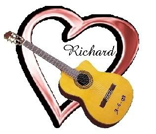 Permanent tattoo hearth guitar design body