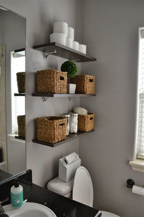 Yamazaki home leaning ladder rack · 2. 16 Tips For Bathroom Storage Ideas That Will Help You A Lot