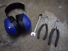 hella horn install on sv650