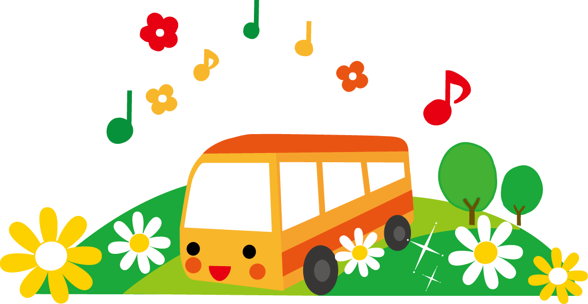 バスのイラスト 無料イラスト フリー素材