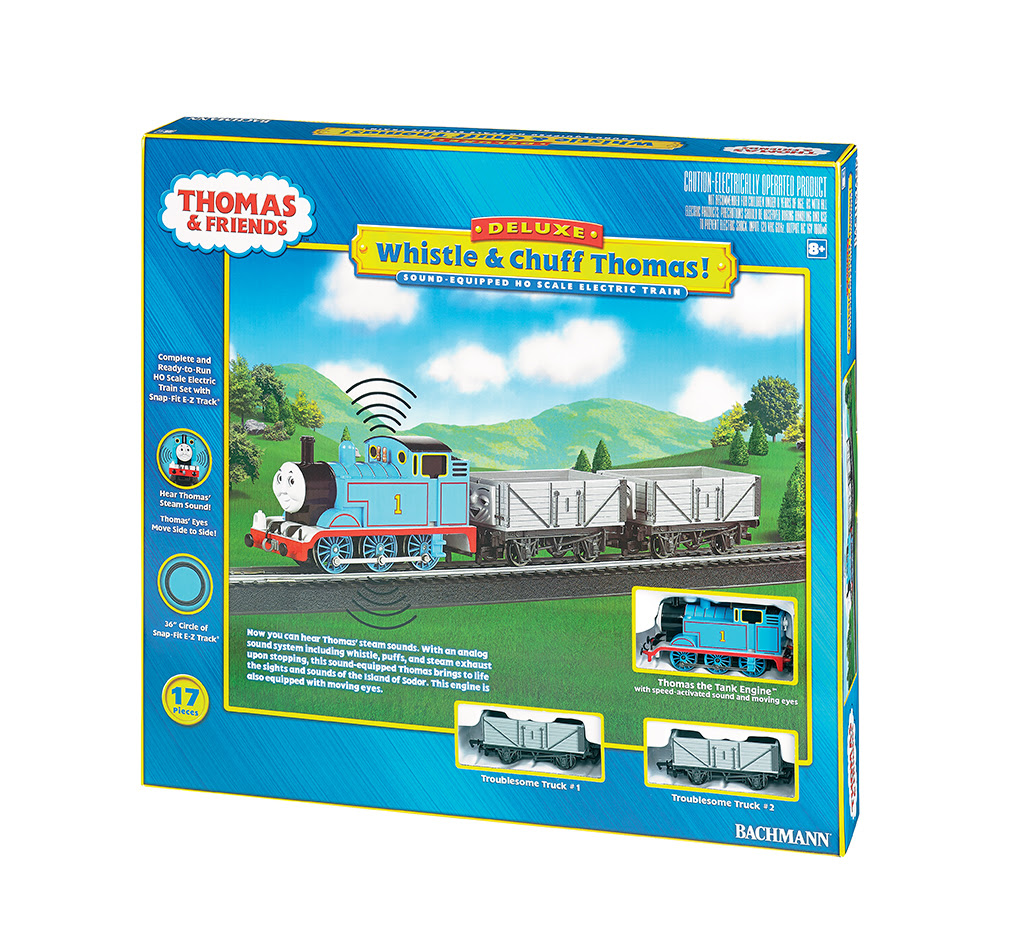 WHISTLE &amp; CHUFF THOMAS! With a friendly toot of his whistle, sound 