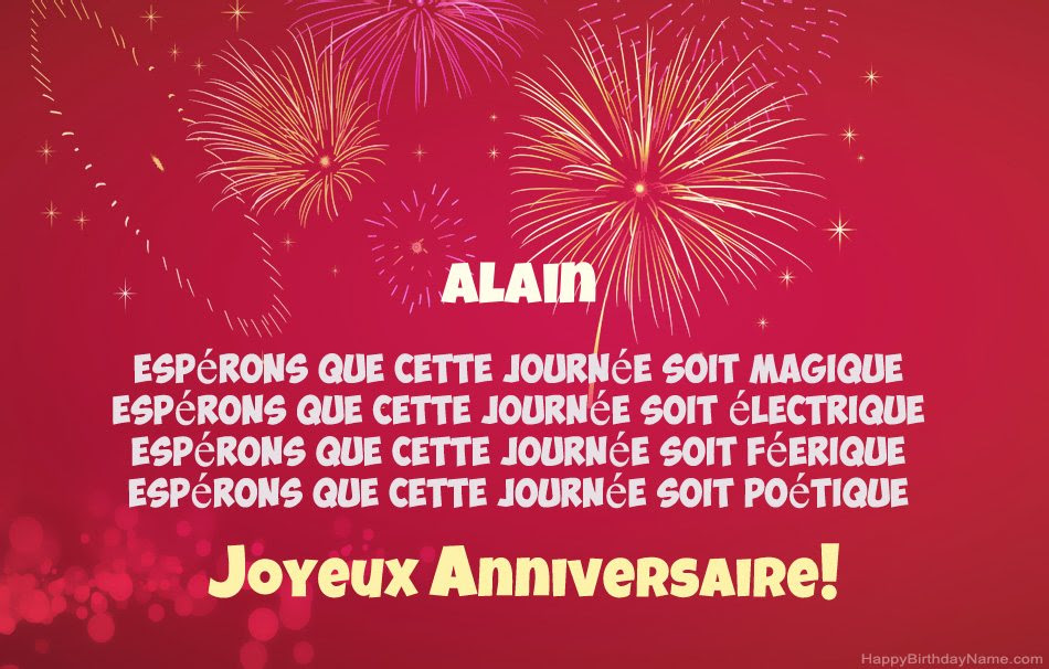 Joyeux Anniversaire Alain Des Images 25